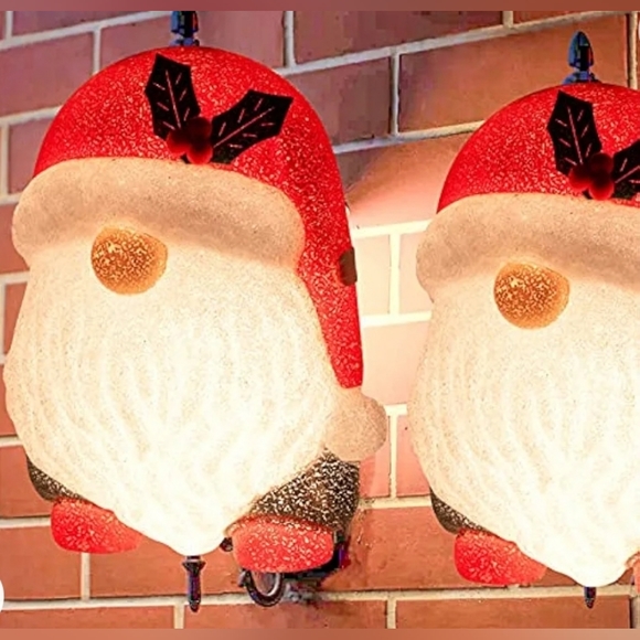 Accents 2 New Outdoor Lamp Covers Santa Gnomes Poshmark
